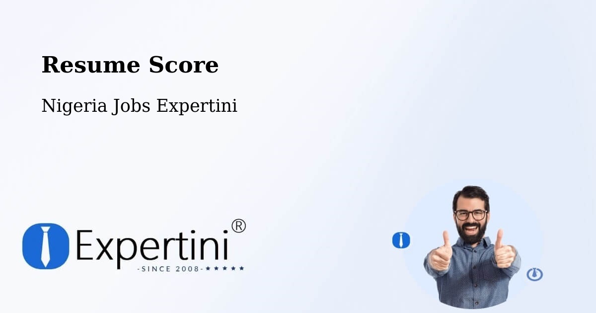 Resume Score & Job Description Match Tool – Uga - Nigeria Jobs Expertini